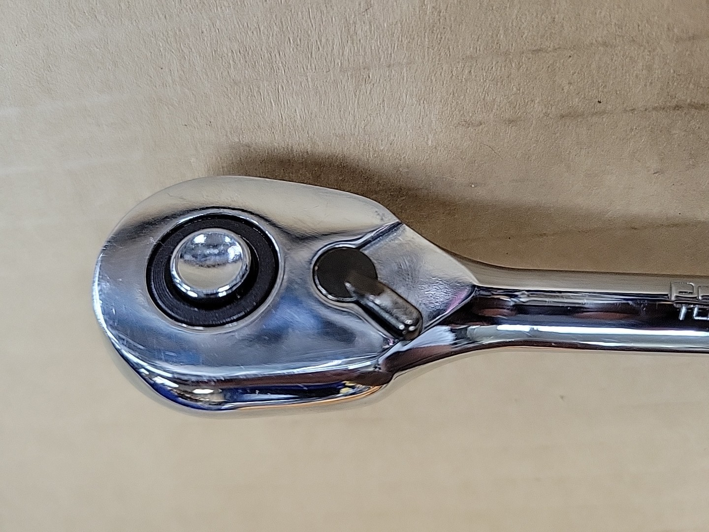 Power Torque PTT0030 3/8″ Drive Quick Release Chrome Ratchet Wrench