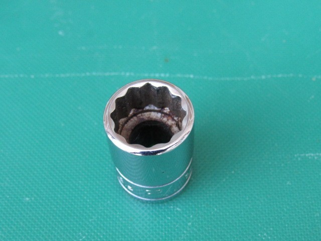 SNAP ON 1/2″ F161 3/8″ DRIVE 12 POINT SAE SHALLOW SOCKET F 161 NEW LOGO 3/8