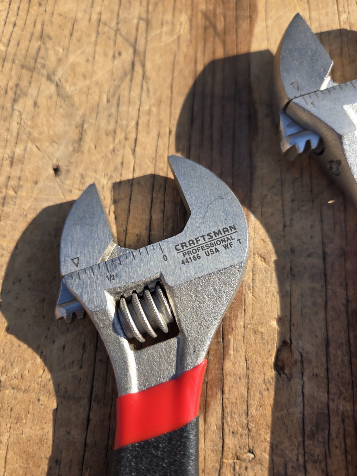 Vintage 3pc SEARS Craftsman USA Professional Adjustable 6-8-10″ Wrench Set 44015