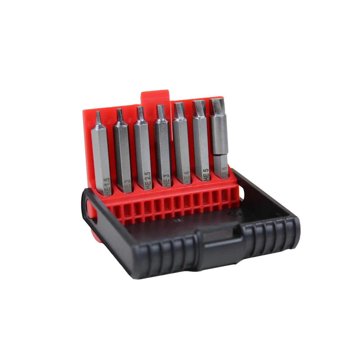 K-Tool BTK2-07HS Damaged Hex Screw Extractor Set 7PCS; Silicon Allow Steel