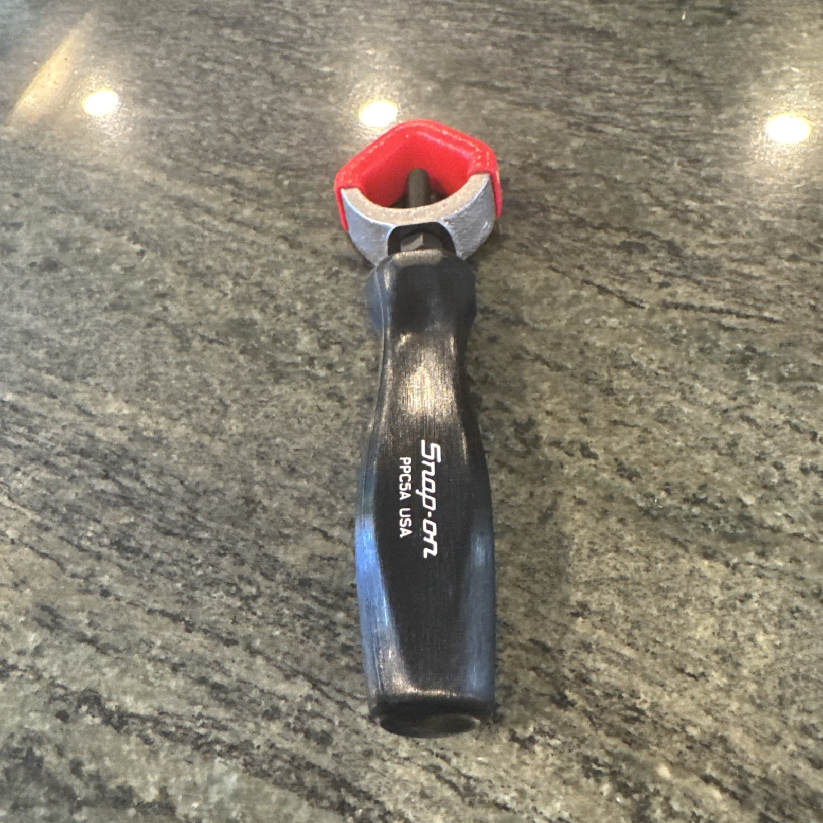 Snap-on black 6-15/16” punch and chisel holder PPC5A new