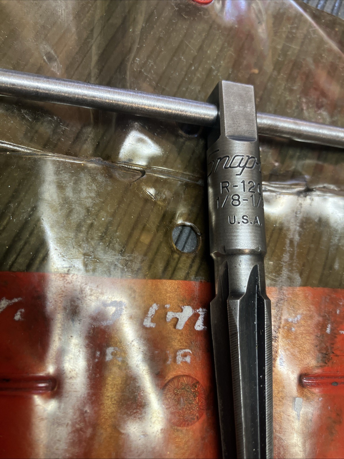 Snap On R-120 1/8-1/2 Square Head & T-handle Original Case In Good Condition