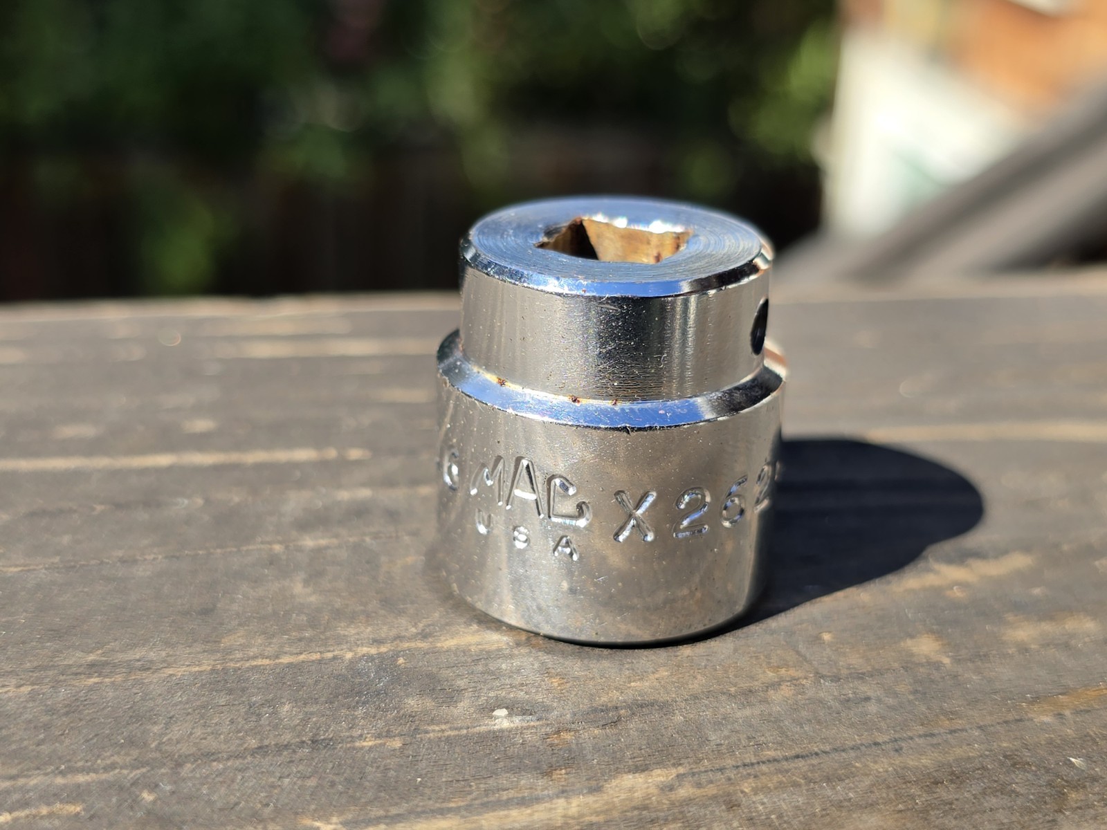 MAC TOOLS X262, 3/8″ DRIVE, 13/16″ SOCKET, SHALLOW, 12 Pt. USA