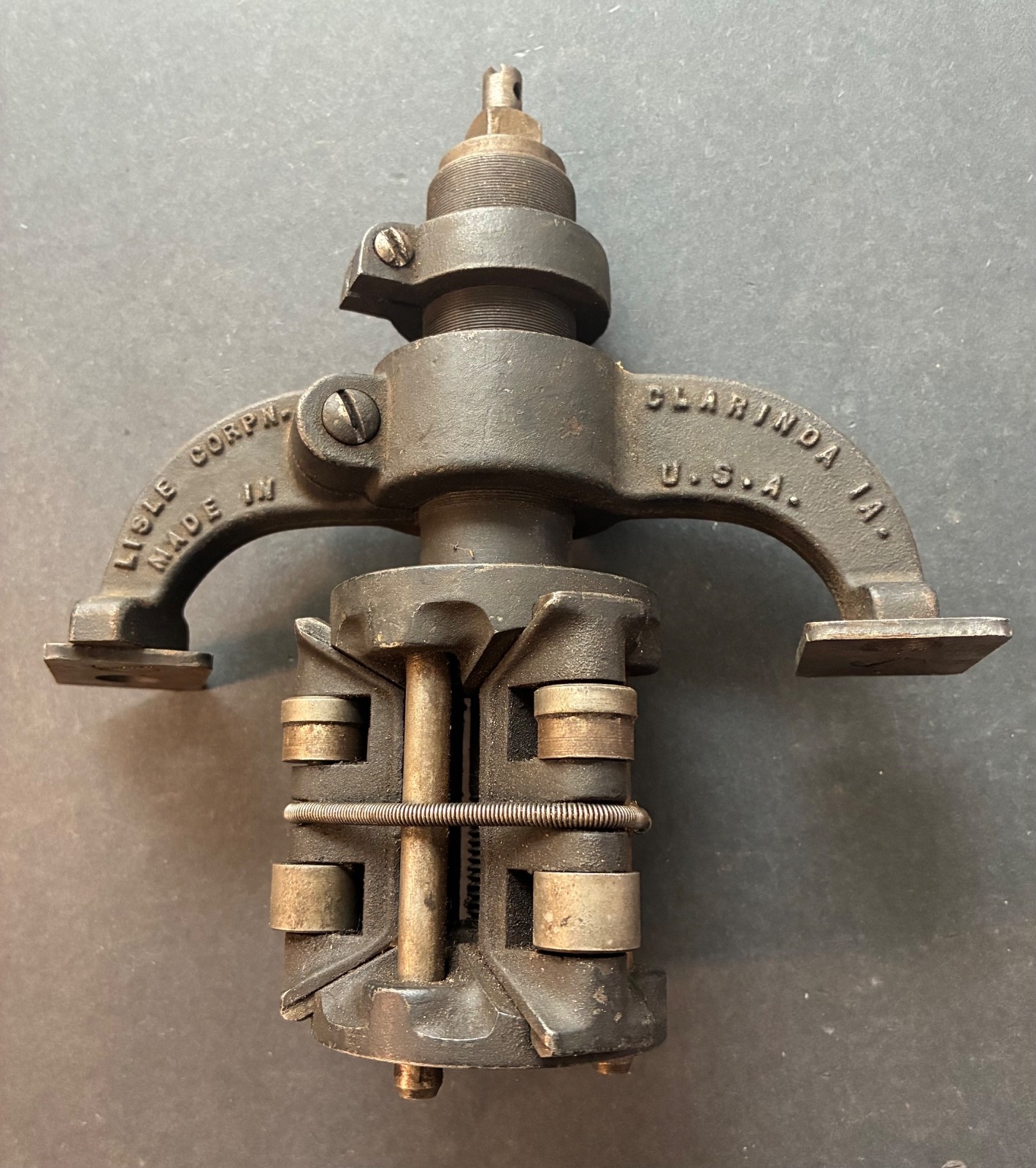 Vintage LISLE CORP USA CYLINDER RIDGE REAMER SR212 ~ Heavy ~ Excellent Condition