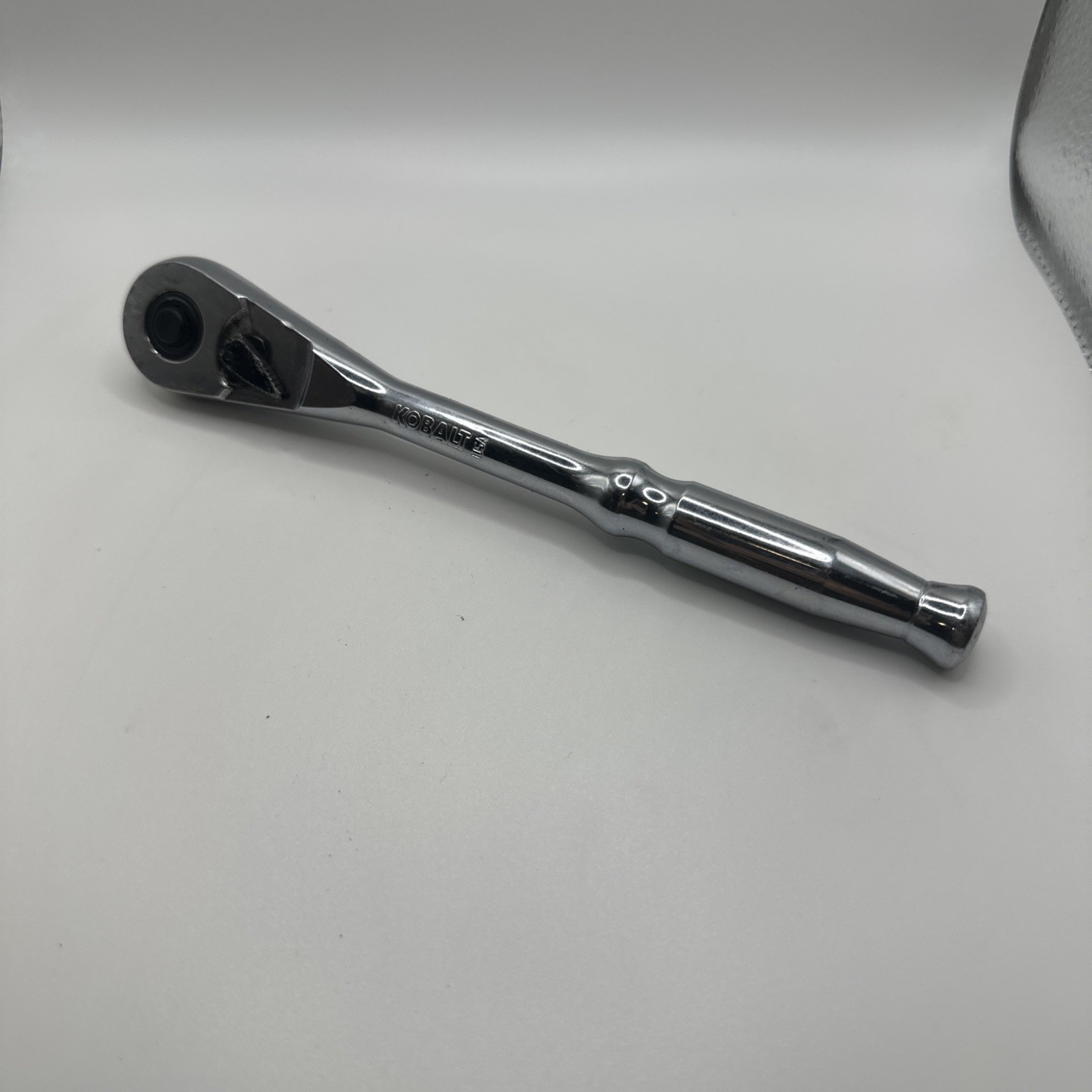 Kobalt Tools 3/8″ Drive Quick Release Ratchet Chrome Finish Made In USA