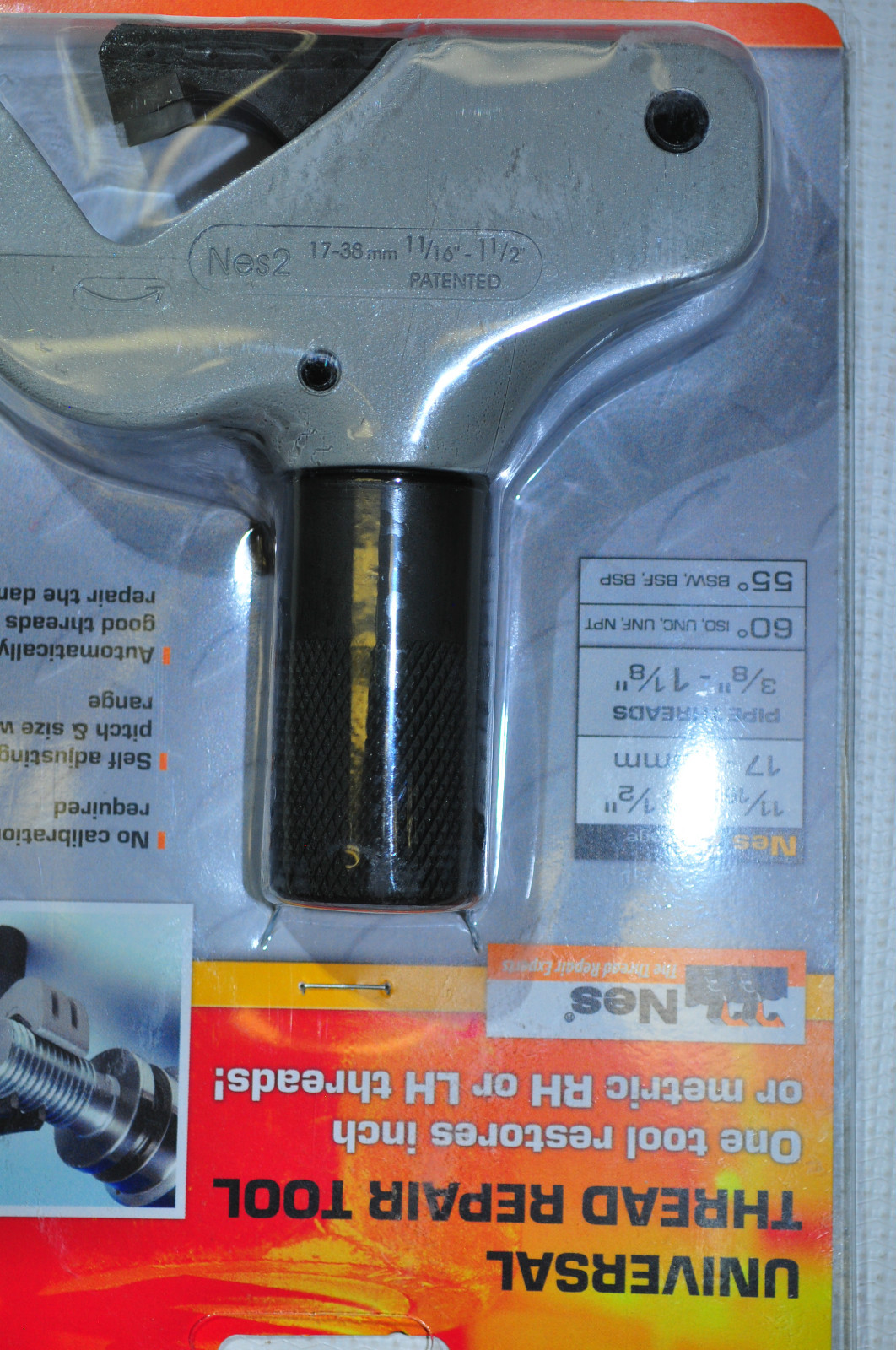 Universal External Thread Repair Tool 11/16″to 1- 1/2″ Made in ISRAEk NES2 NES-2
