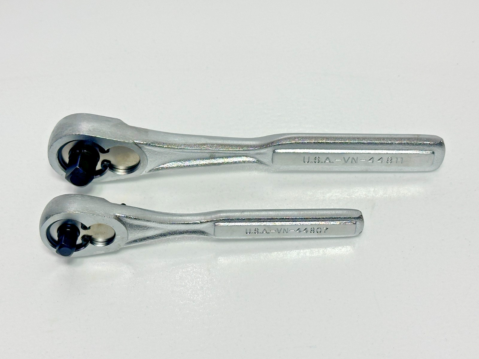 Craftsman USA (NOS) 2pc 1/4” & 3/8” Drive Ratchet Set Pair, VN, 44811 & 44807