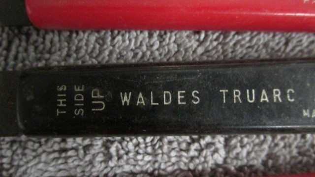 VINTAGE WALDES TRUARC APPLICATOR 3 PIECE SET ~ BAKELITE HANDLES ~ MADE IN USA