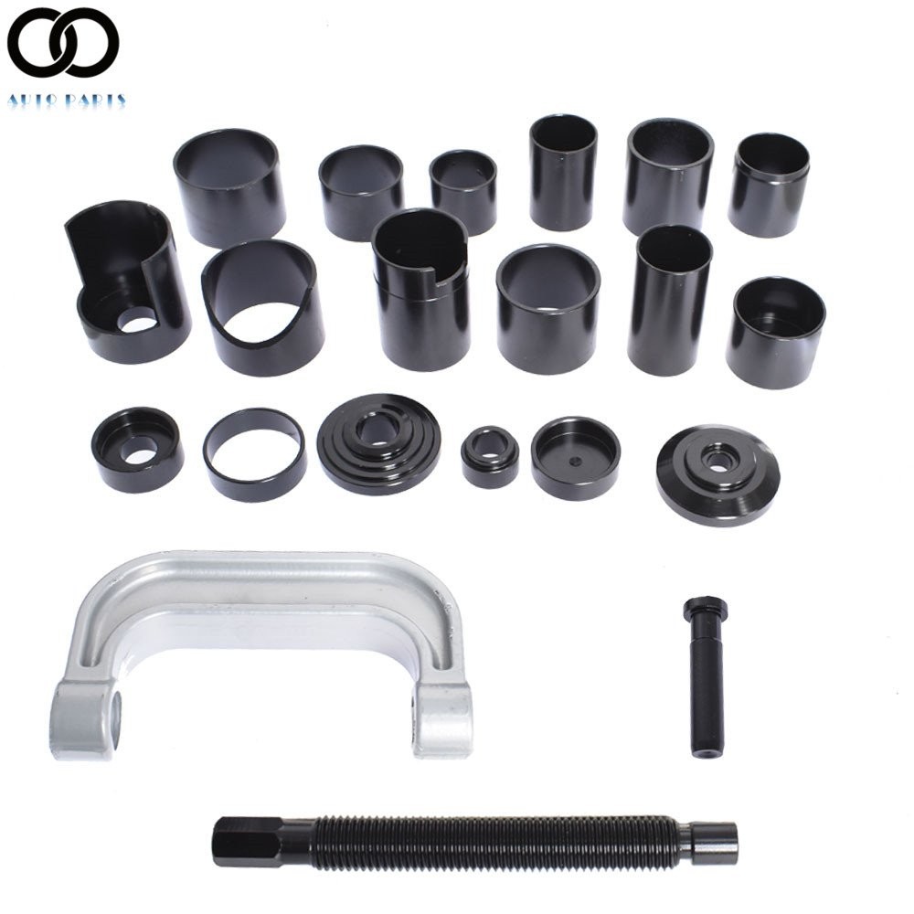 21PCS Auto Repair Service Removal Ball Joint Press Tool Master Adapter Kit 2/4WD