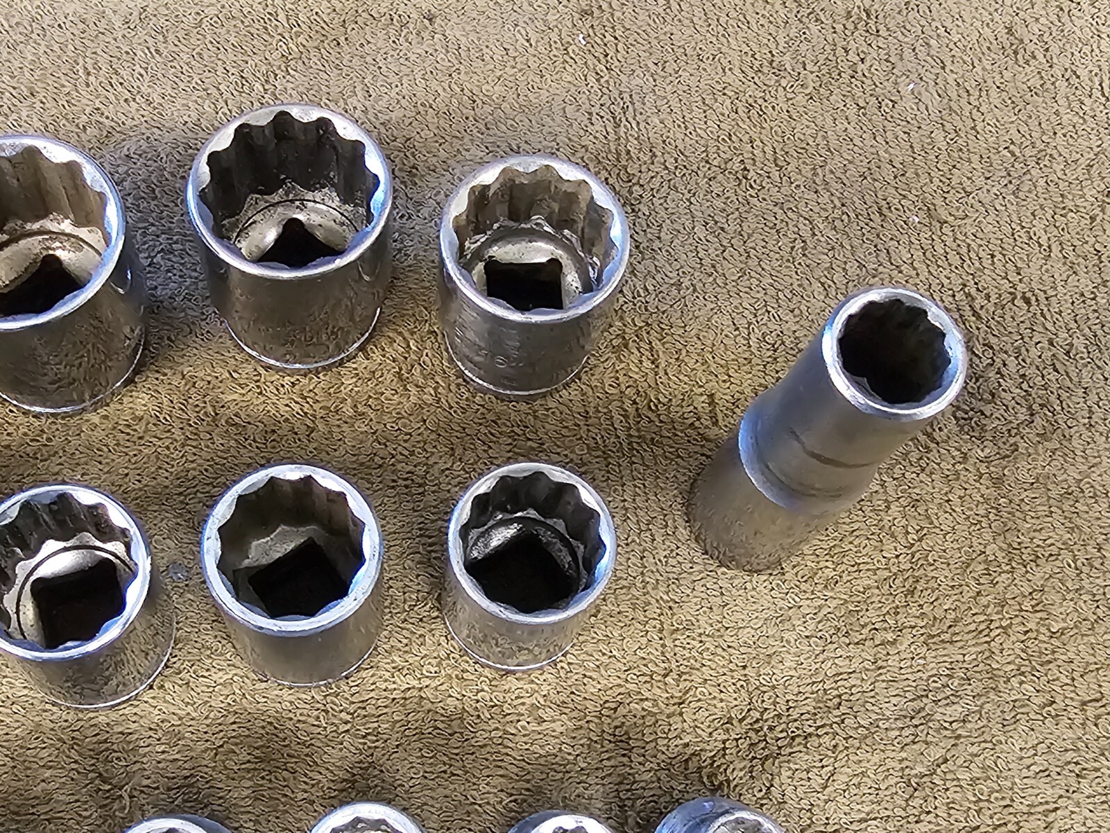 Kal Ratchet Socket Extension Set 1/2″ Drive 1-1/4 1/8 1/16 1″ 7/8 5/8 19/32 3/8″