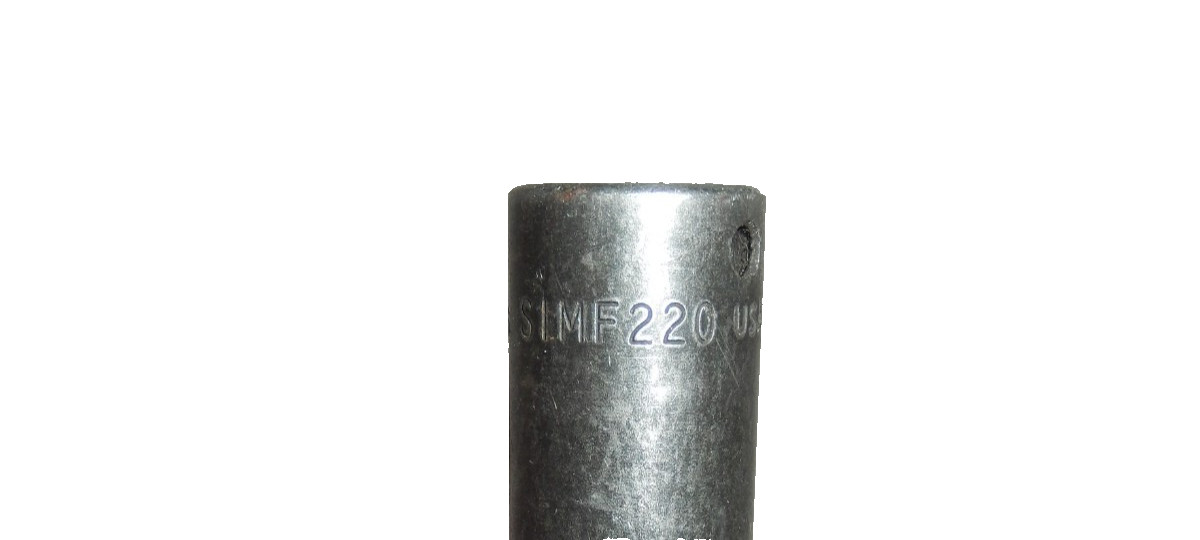 Snap-On Tools SIMF220 11/16″ 3/8″ Drive SAE Deep Impact Socket 6 Points USA