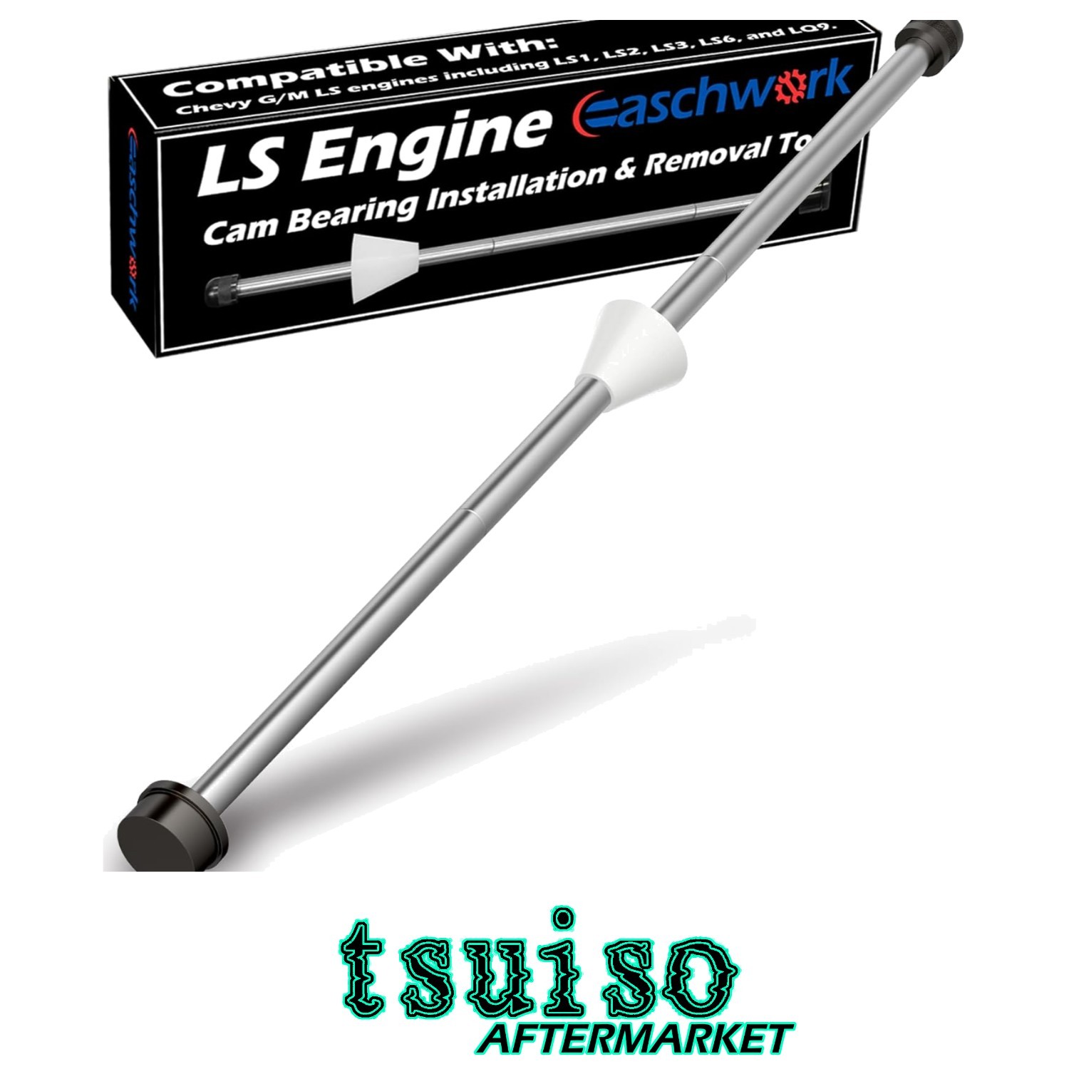 Precision LS Cam Bearing Install Tool Compatible with Chevy LS1 LS2 LS3 LS6