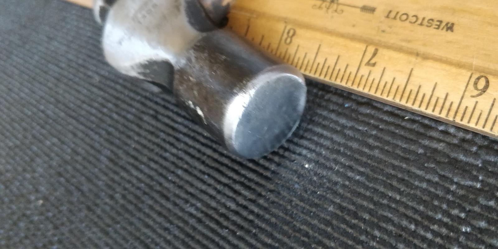 Vintage True Temper No. 1308 Ball Peen Hammer Made In USA