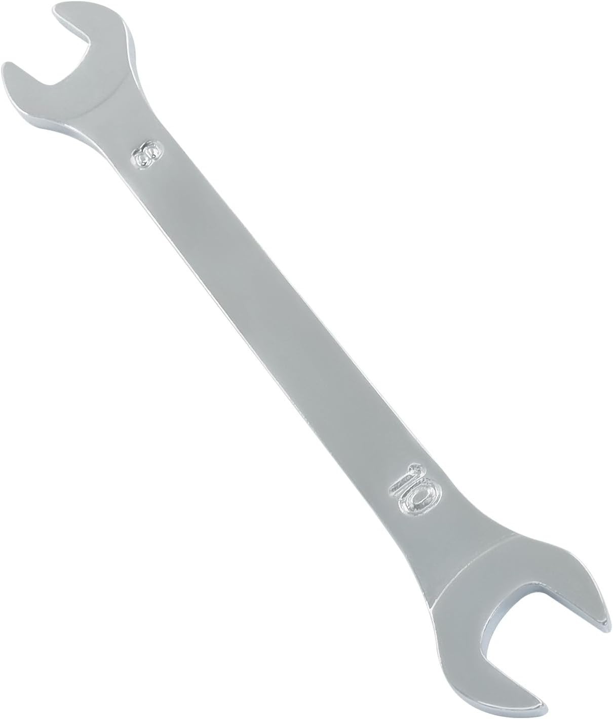 Thin Open End Wrench 8mm x 10mm, Metric Chrome Plated Steel Wrench for Househ…