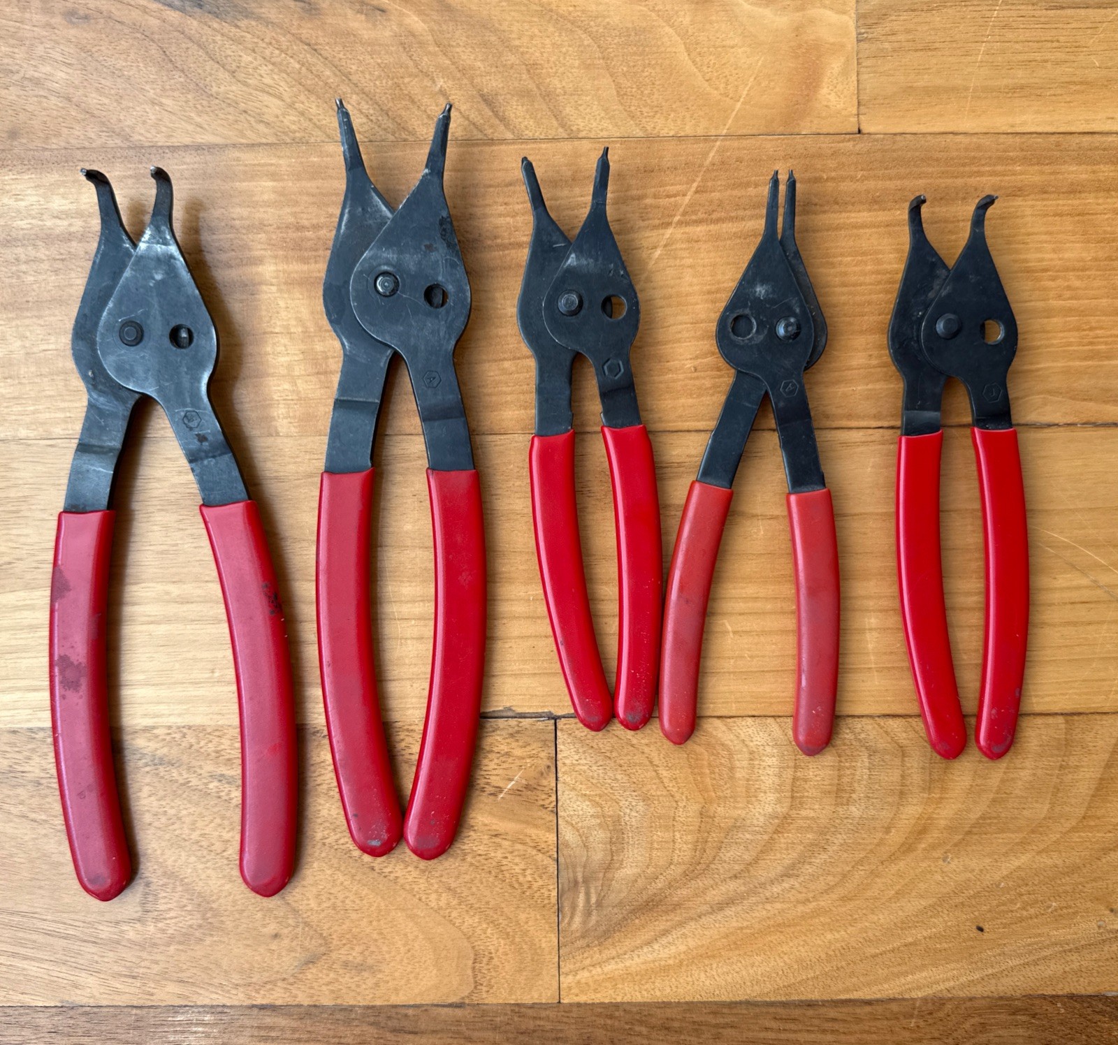 Blue-Point Tools Snap Ring Pliers 5pcs PR-129A PR-349A PR12A PR-32A PR-34A