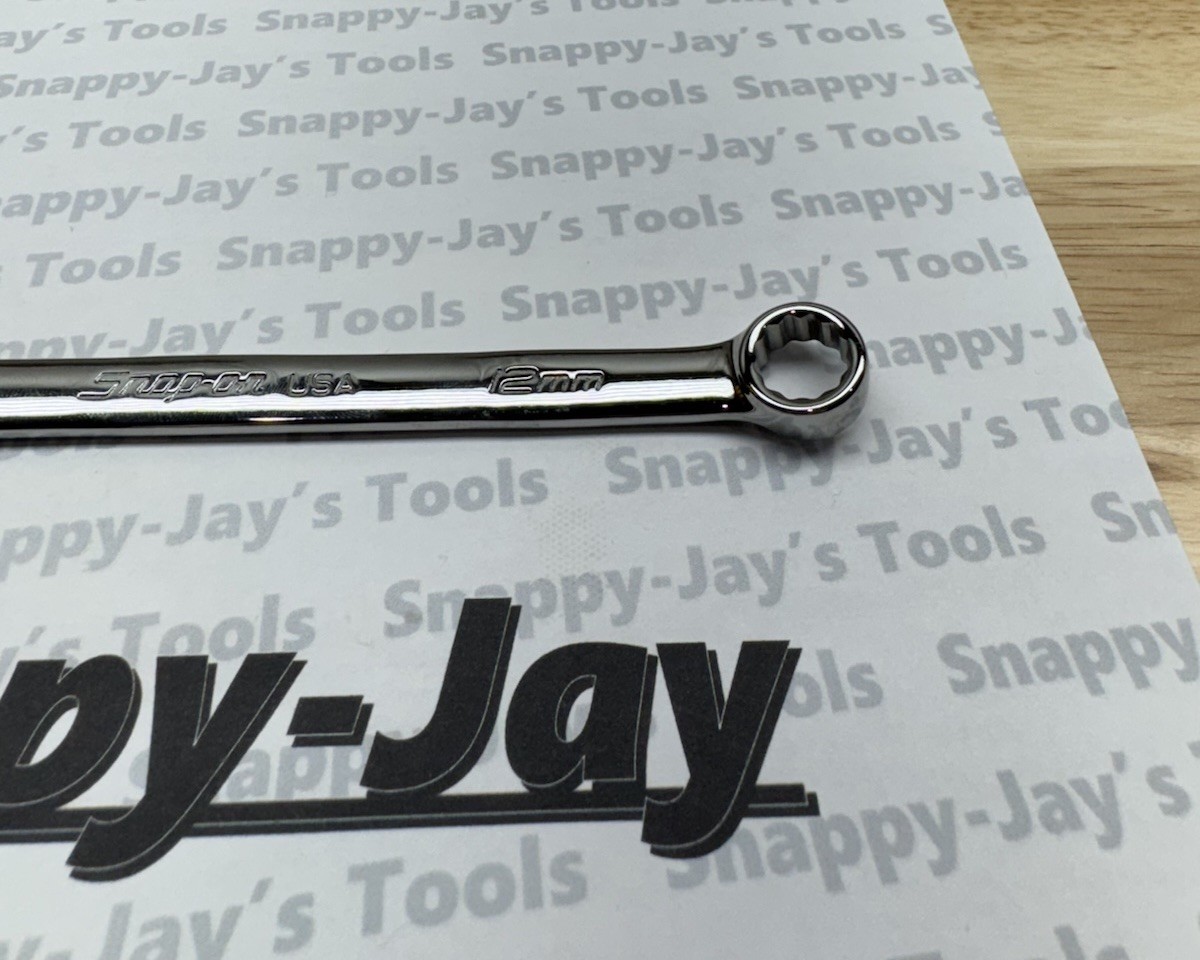Snap-On Tools USA NEW 12mm Metric Flank Drive PLUS Combination Wrench SOEXM12