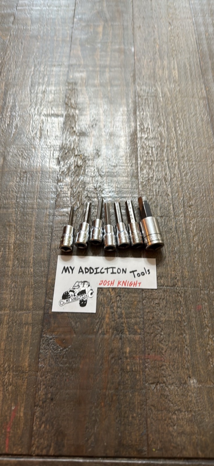 Snap on 7 piece Allen set SAE all work just as they should