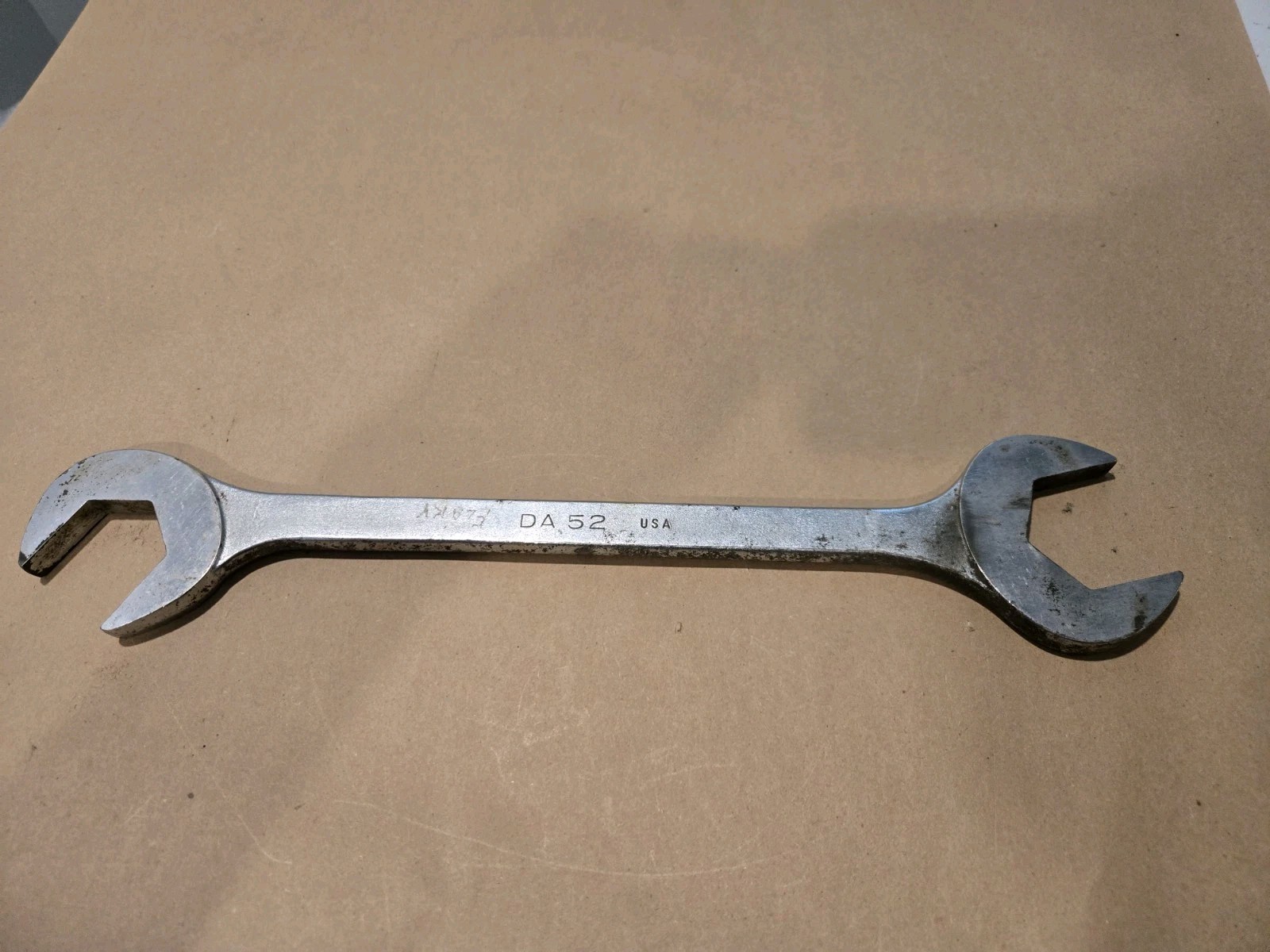 Mac Tools 1-5/8″ SAE Chrome Four Way Angle Head Open End Wrench USA DA52