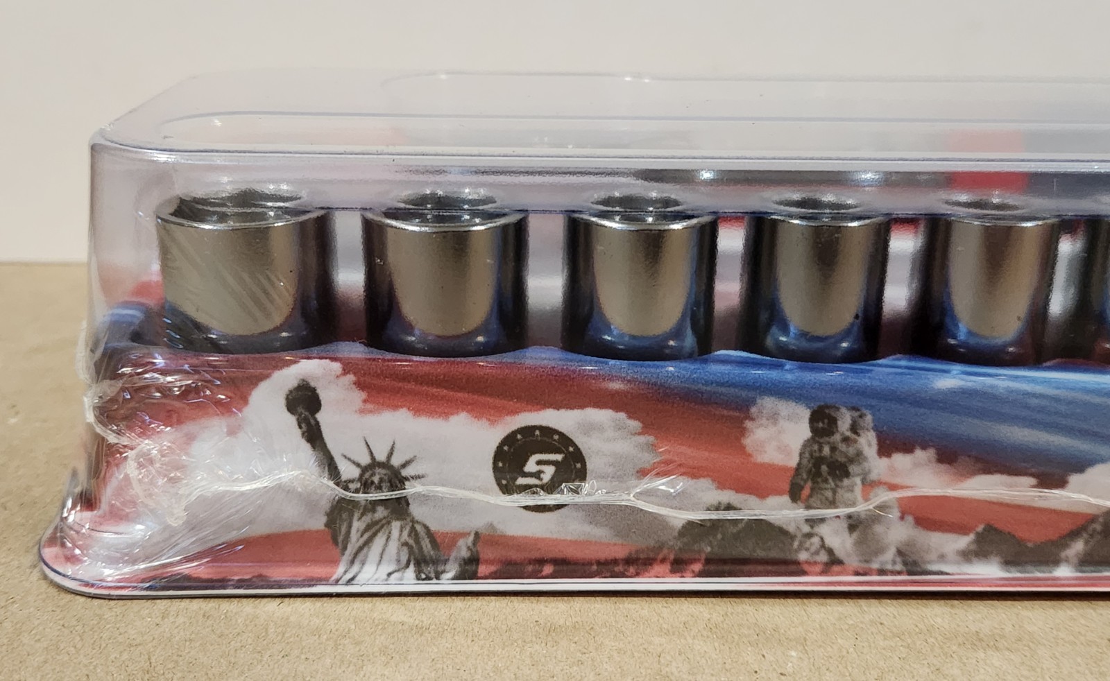 Snap On 250th American Anniversary 3/8″ Stars Ratchet & Metric Sockets 8-19mm