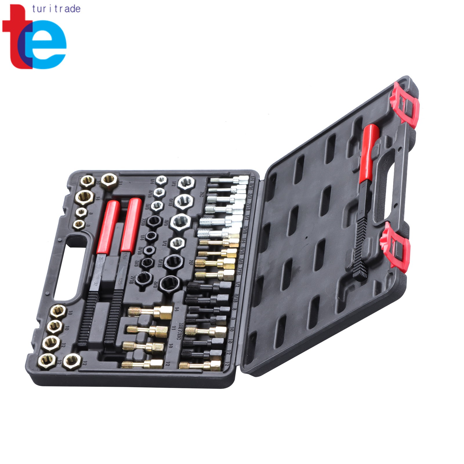 Thread Cleaner Rethreading Master Kit 49PCS Thread Repair Thread Chaser Tool Set