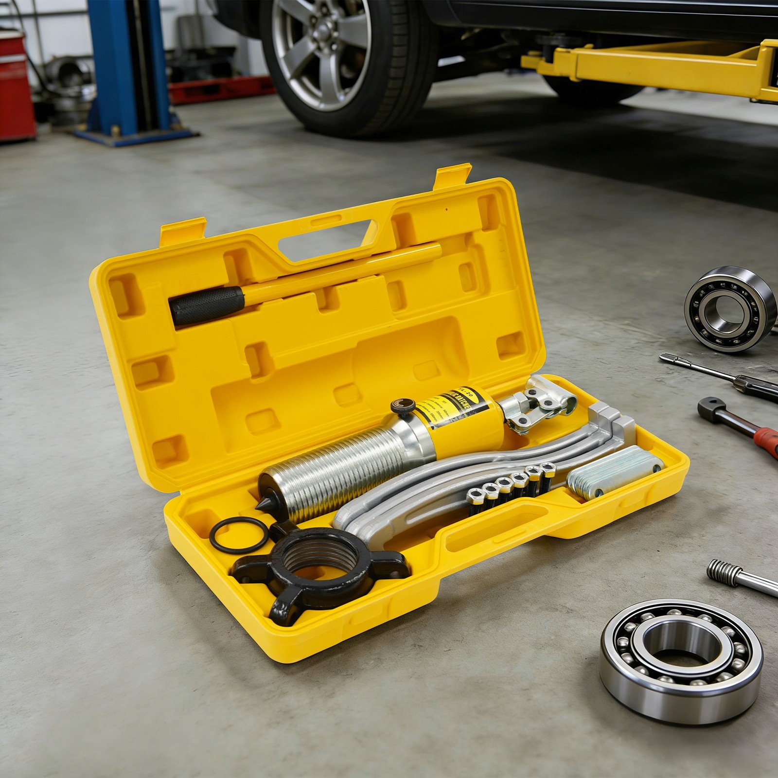2 or 3 Jaws 20T Hydraulic Gear Puller Set Wheel Bearing Pulling Separator w/Case