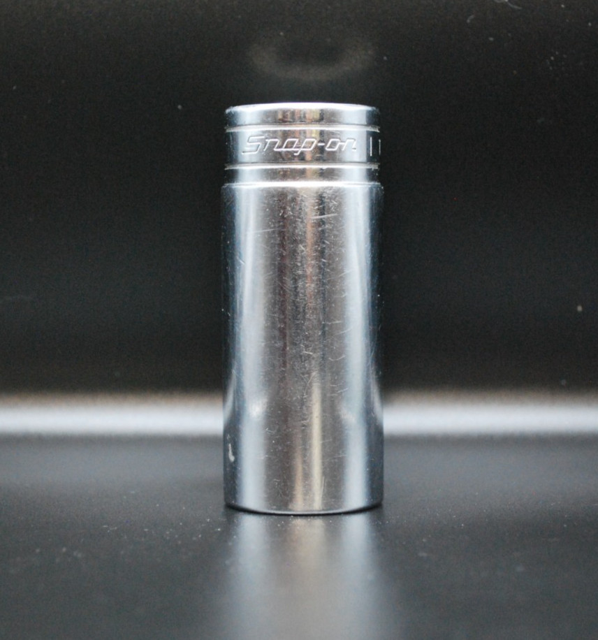 SNAP-ON 1/2″ DRIVE, 6 POINT, SAE, 1″ DEEP SOCKET, TS321 (1988) new logo