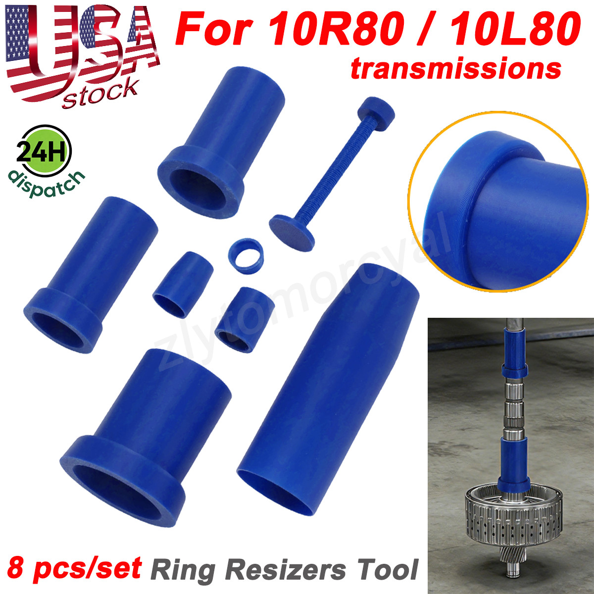 For 10R80 / 10L80 Transmission Sealing Ring Resizing Tool Kit Smoothest Resizers