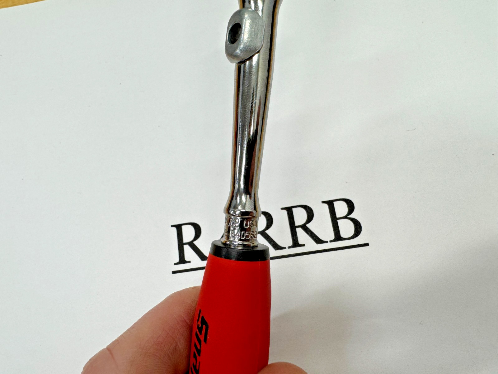 Snap-on Tools NEW RED 3/8″ Drive Compact Body LOCKING Flex Ratchet THLX72 / FHLX