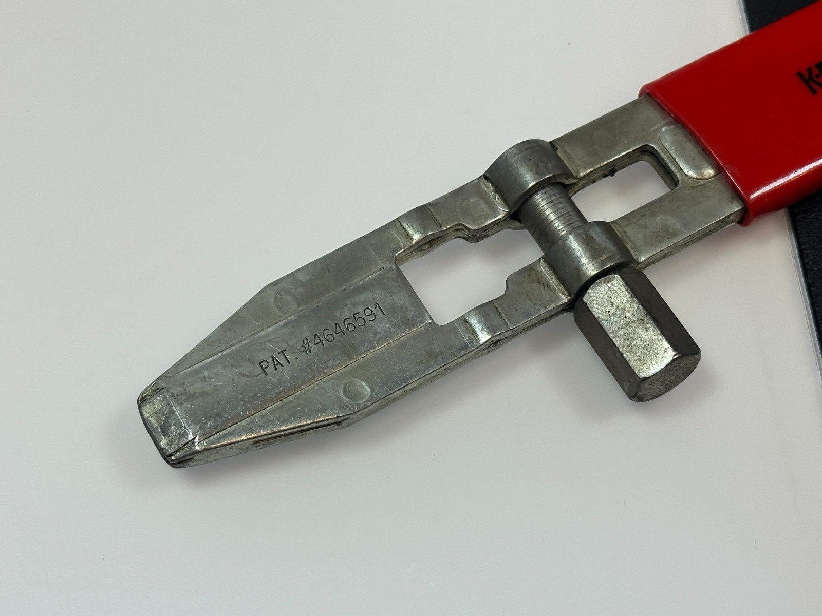 KD Tools USA 3191 CV Joint Boot Clamp Tightening Wrench Tool, Red Grip