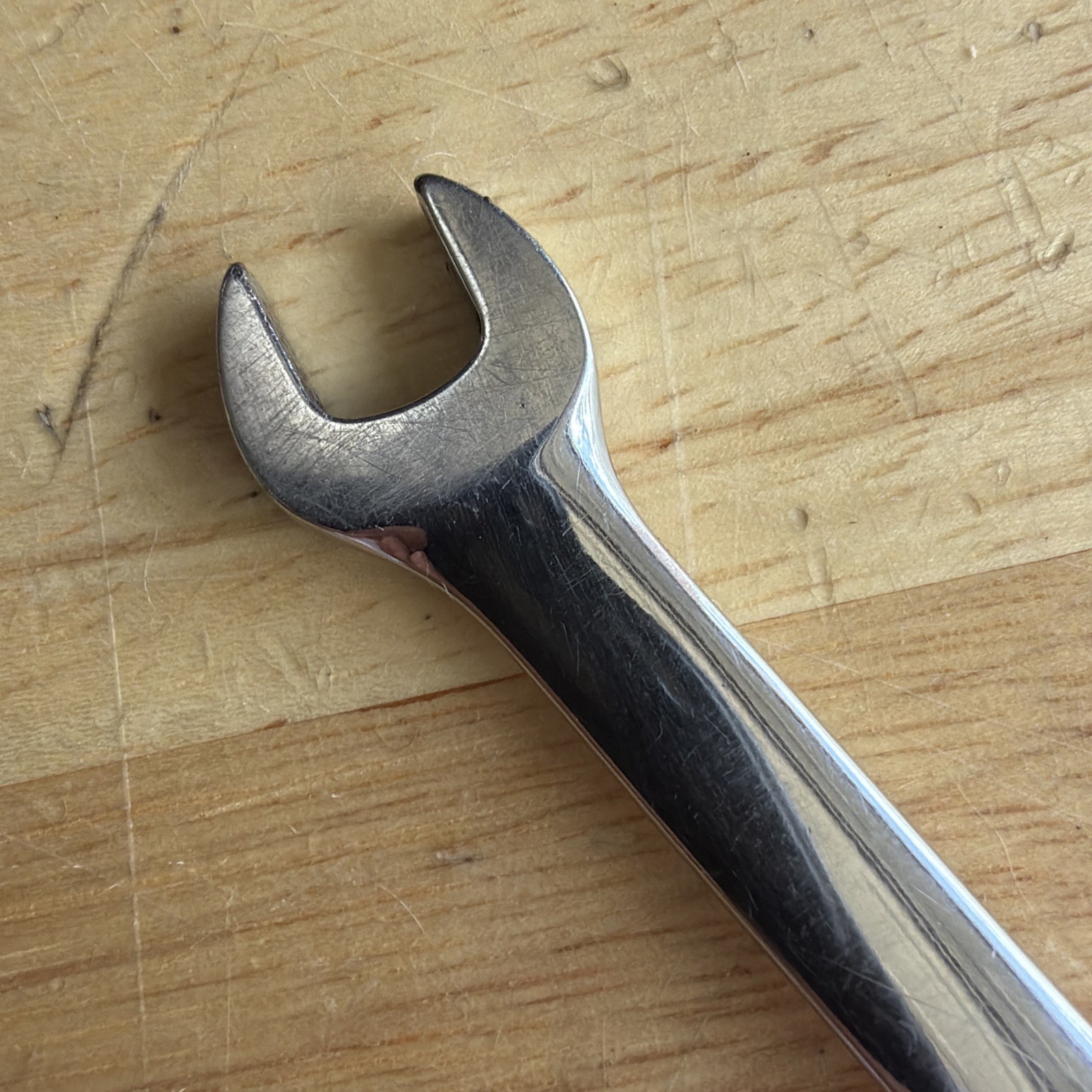 Snap On Tools 8mm Short Length Combination Wrench 12 Point OEXM8 Vtg USA