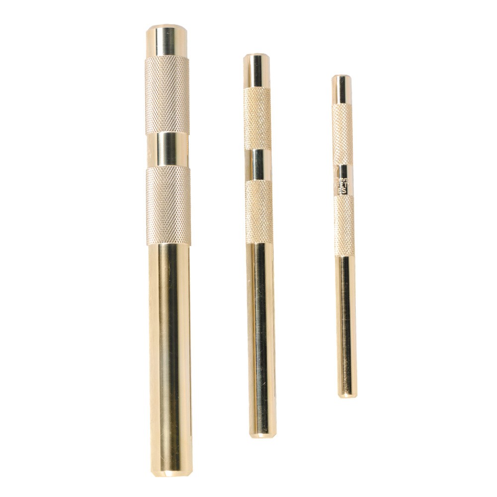 3× Brass Drift Punch Set 3/8″ to 3/4″ Replace for 61360