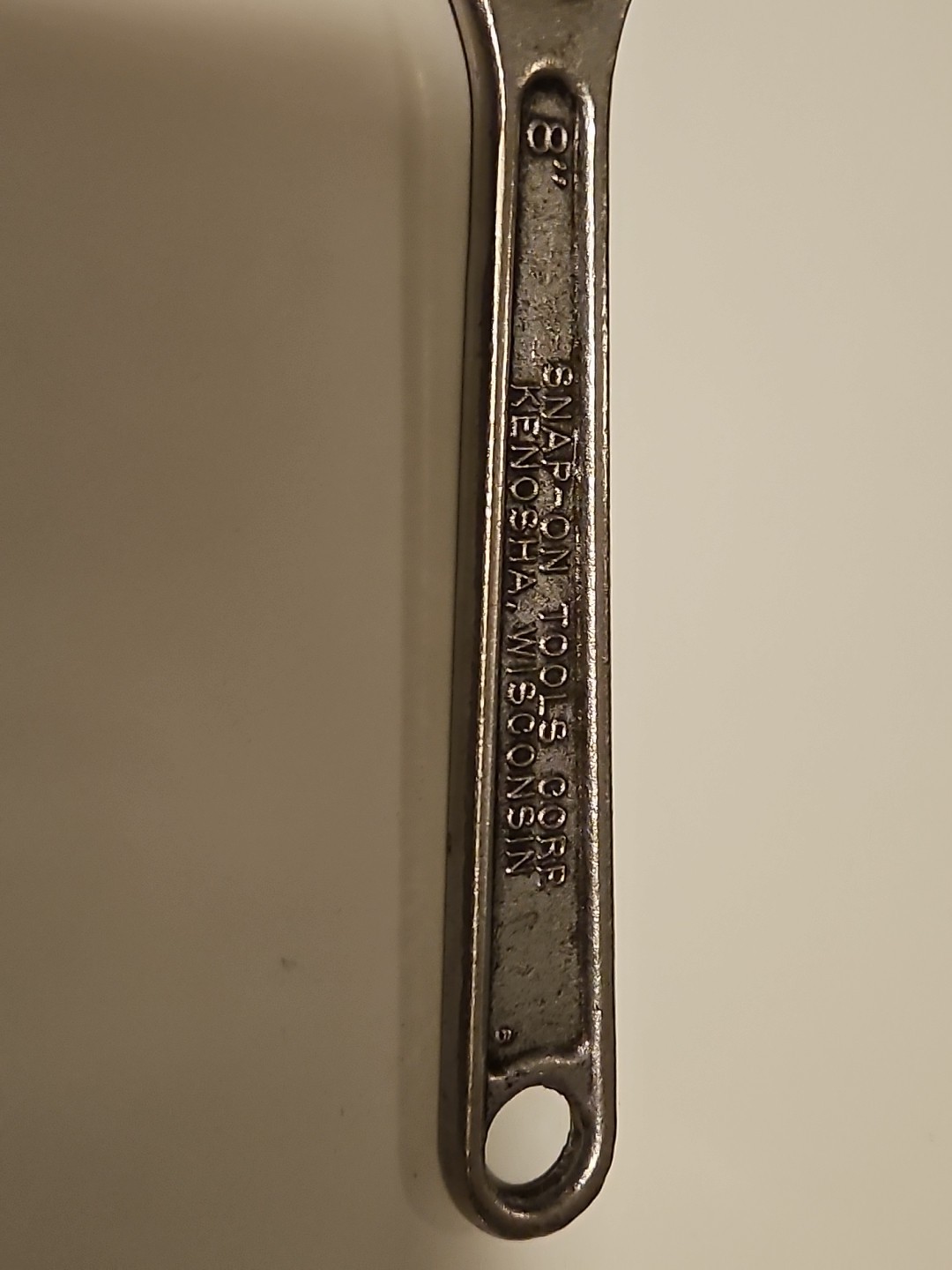 Blue Point by Snap-on 8″ USA Adjustable Wrench Blue-Point Drop Forged