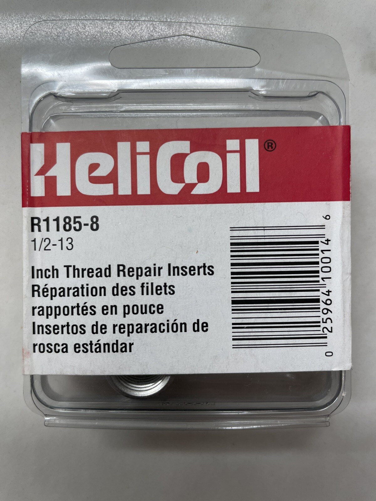 R1185-8 HeliCoil 1/2 – 13 inch Thread Repair Inserts Brand new QTY 6