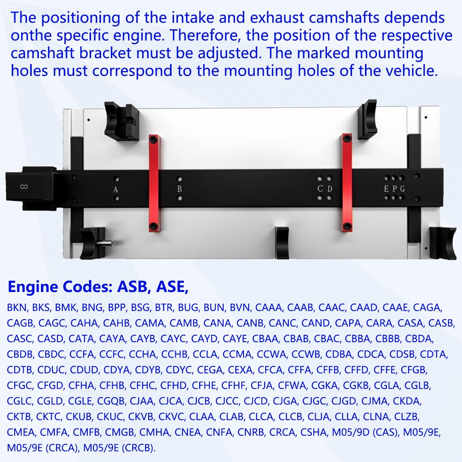 Diesel Camshaft Timing Tool for VAG Audi Porsche Seat T40094 T40095 T40096