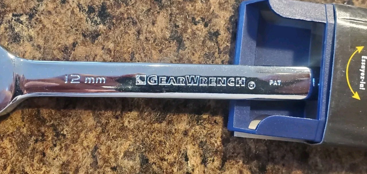 GearWrench , 12mm Ratcheting Combination Wrench, 12 Point