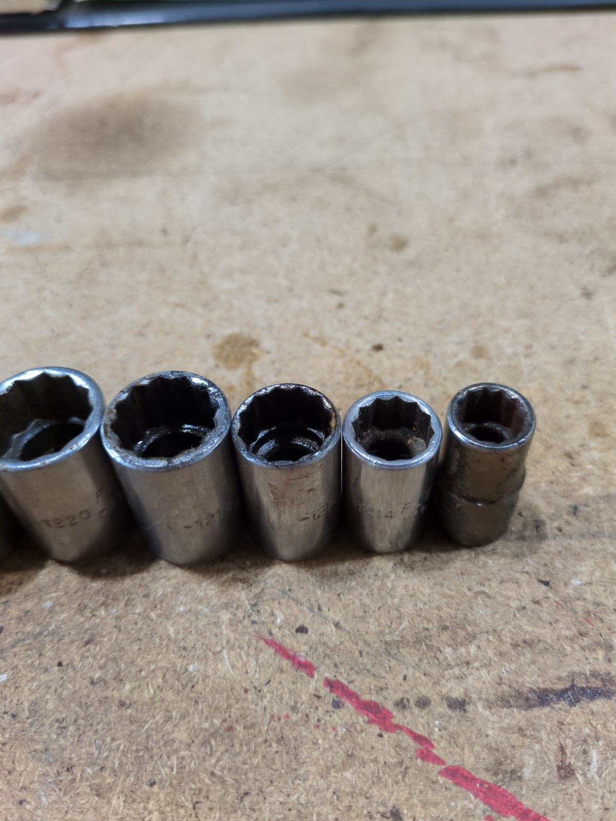 Fleet Tools (Proto) 10pc. 3/8dr. 12pt. Socket Set 3/8″ Thru 15/16″ USA