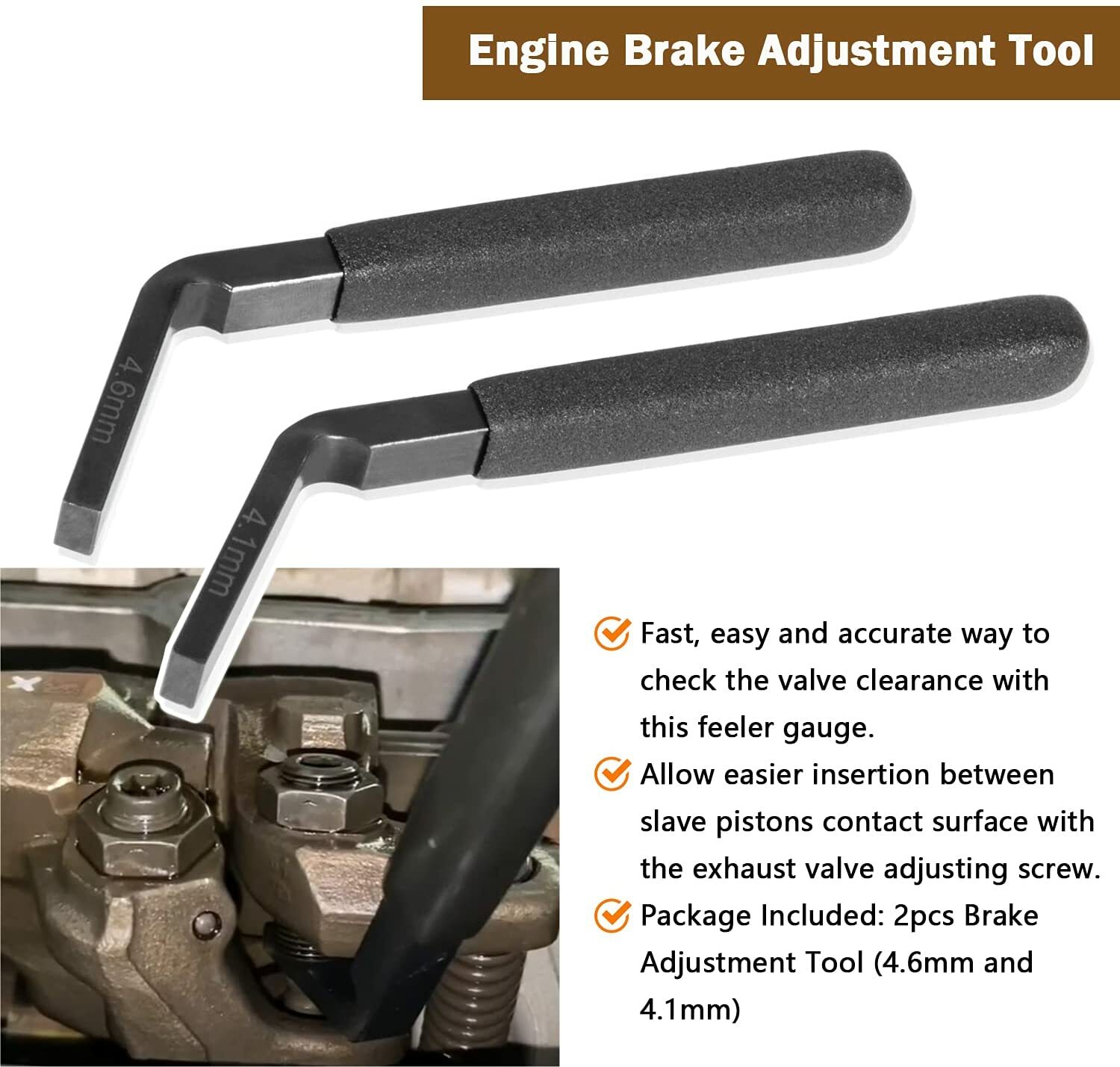 Camshaft Timing Tool TDC Locating Pin Socket Brake Tool For Detroit Diesel DD15