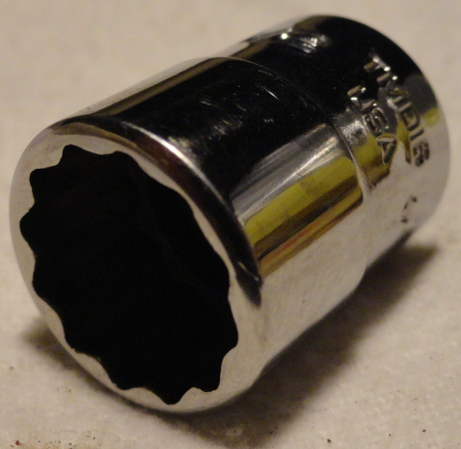 SNAP-ON TOOLS 1/4 DRIVE 1/2″ SAE 12 POINT CHROME SOCKET TMD16 FREE SHIPPING