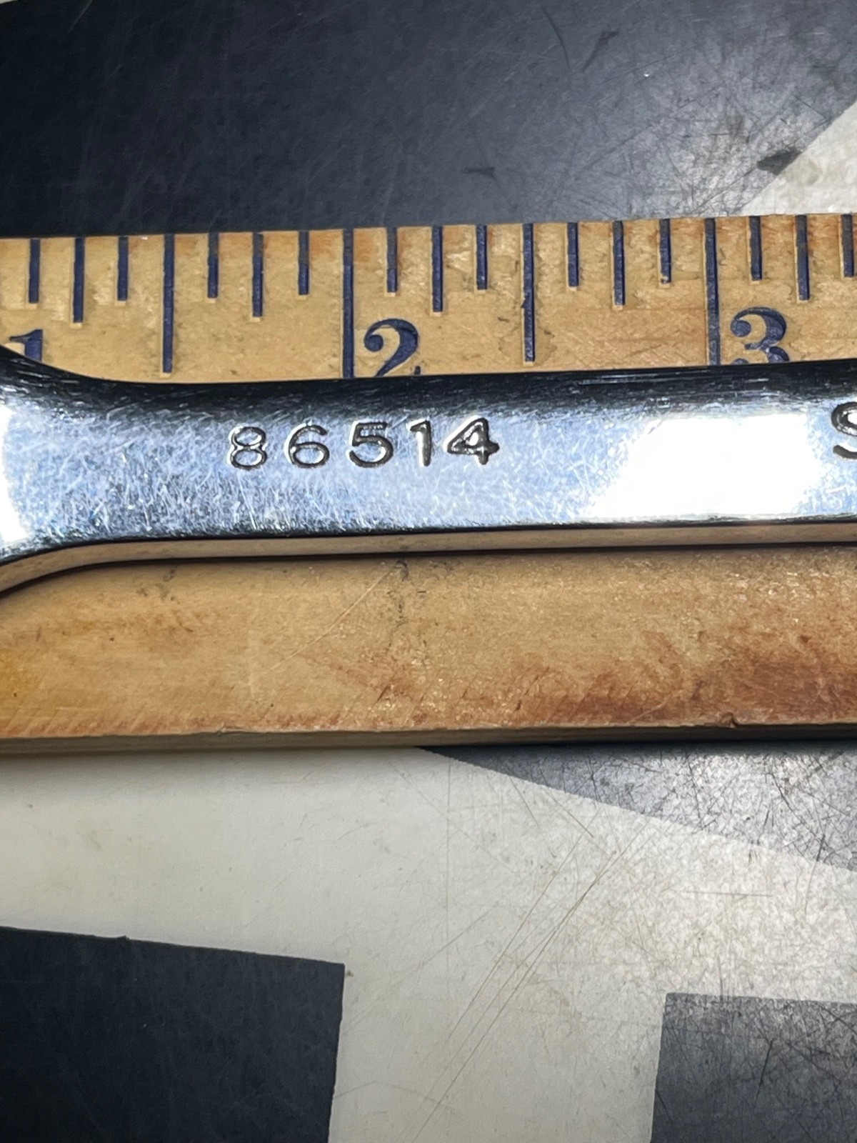 SK S-K 86514 14mm X 15mm Open End Wrench USA