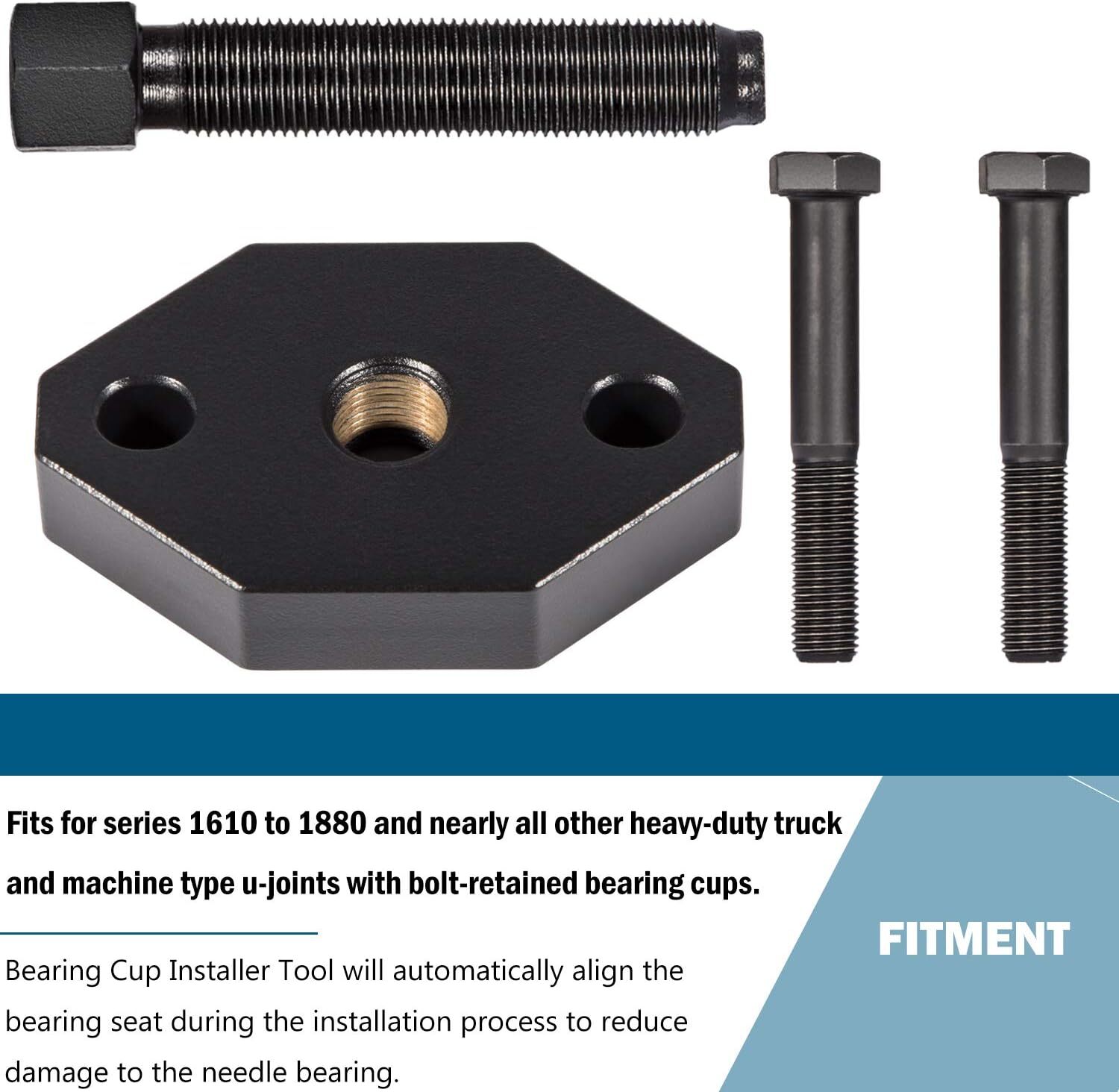 Heavy-Duty Truck 10102 U-Joint Puller & 5192 Bearing Cup Installer Tool Set
