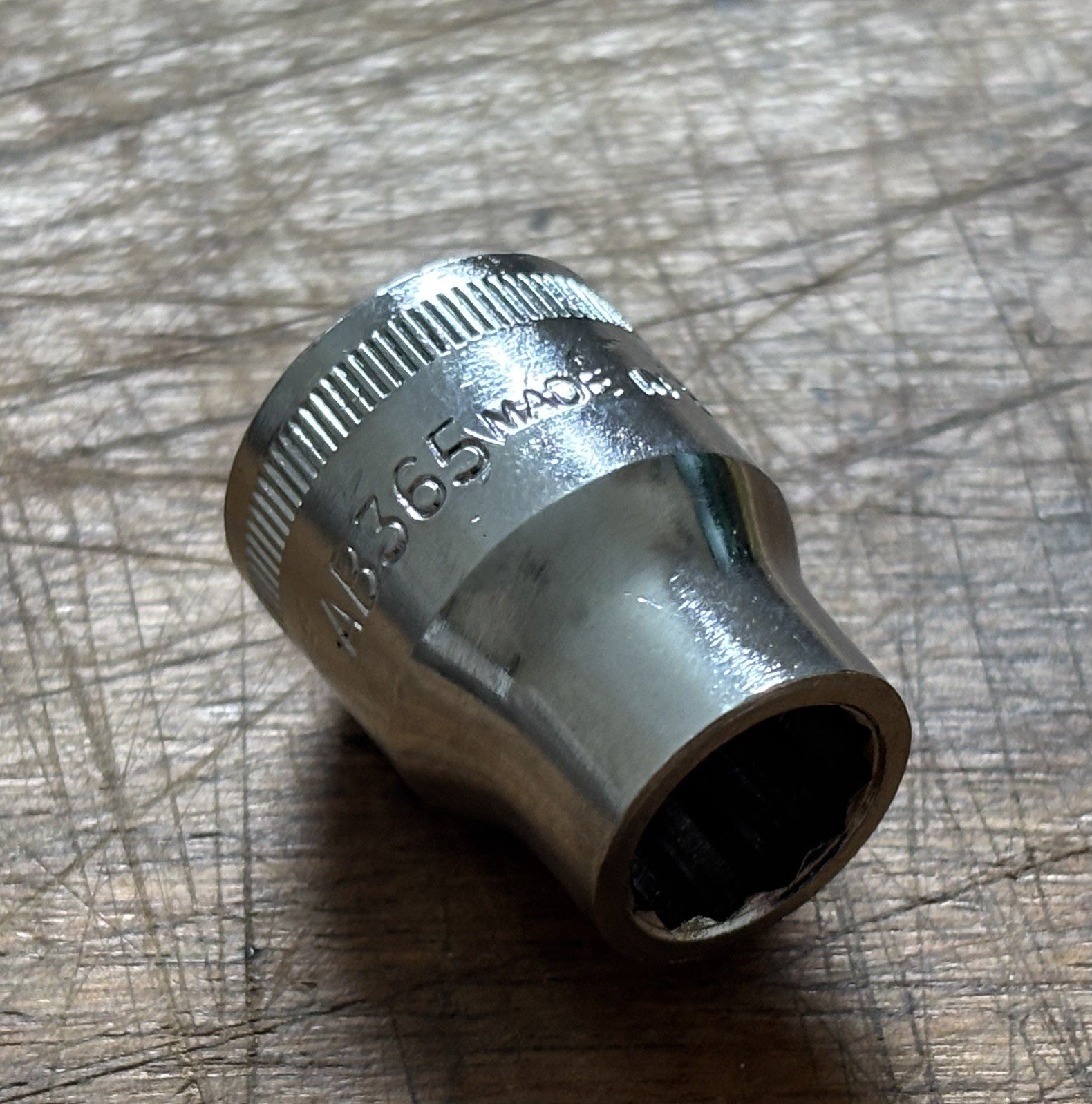BRITOOL AB365 – 1BA size – 3/8” drive – 12 Point Standard Socket