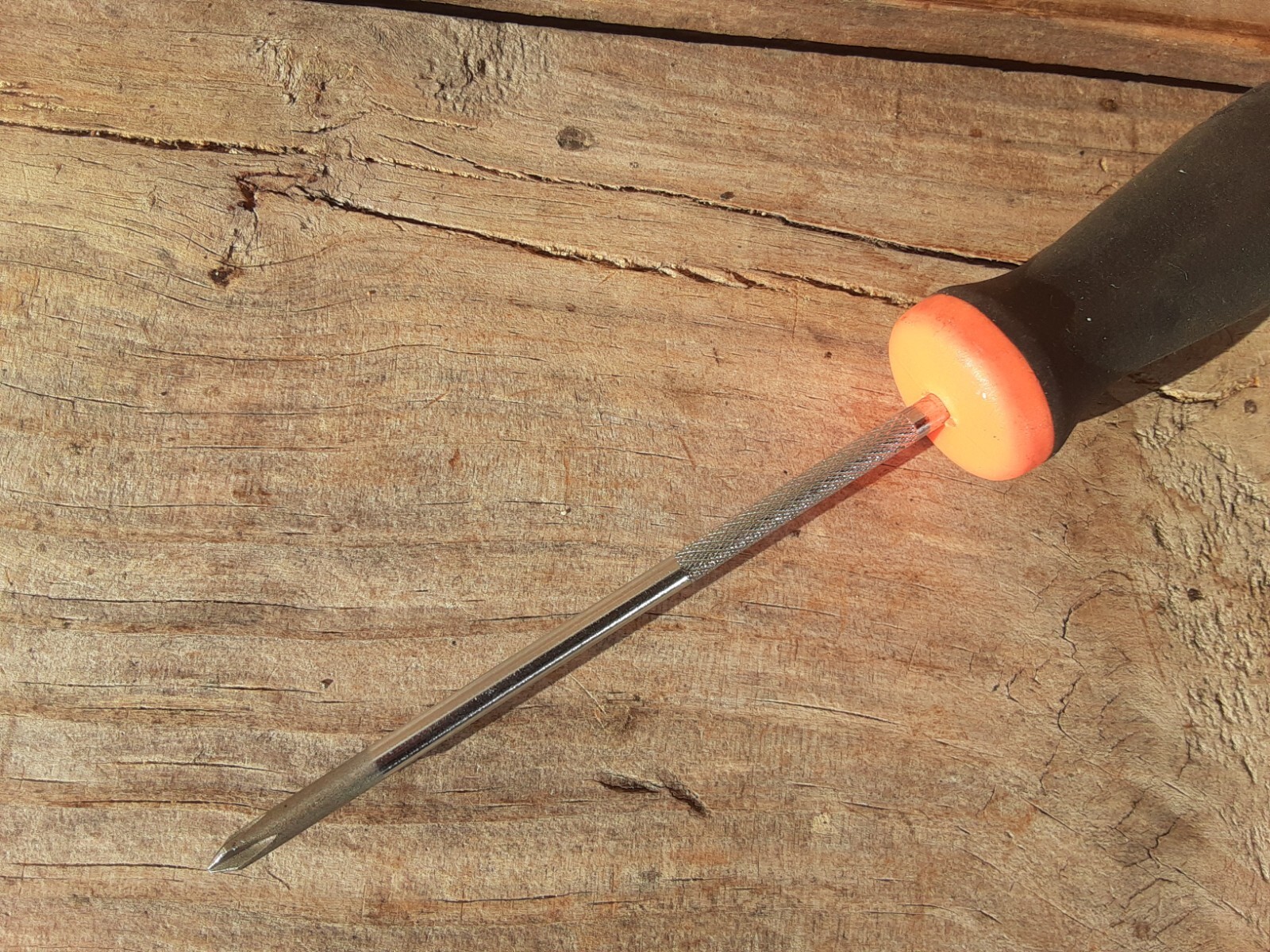 SNAP ON SGDP300 BLACK ORANGE SOFT GRIP HANDLE #0 PHILLIPS MINI SCREWDRIVER SGDP