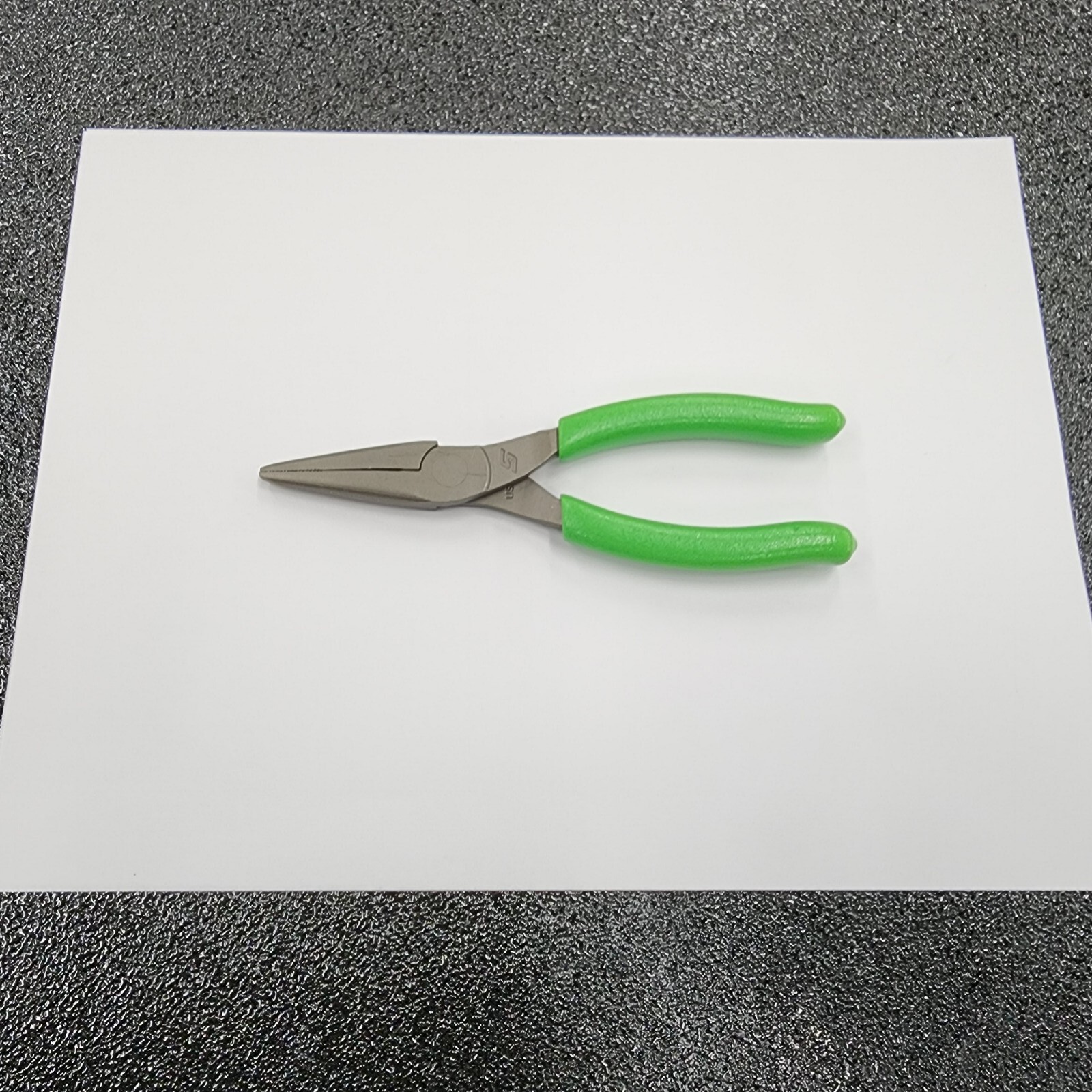 Snap-on Tools USA NEW GREEN Soft Grip 6″ Talon Grip Needle Nose Pliers 95ACFG