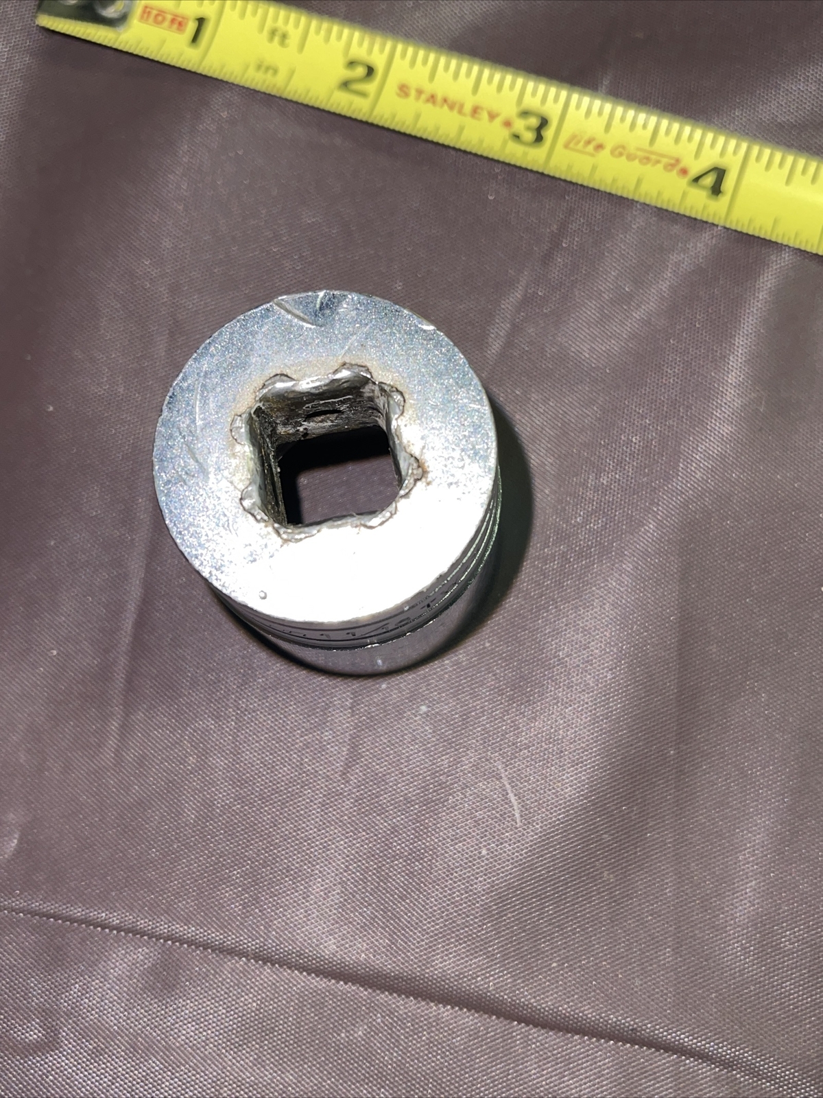 Snap-on Tools USA TW-341 1-1/16 in SAE 1/2” Drive 6 point Vintage socket