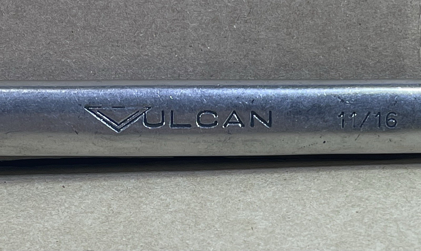 Vulcan XOE-1222 Combination Wrench 11/16” SAE 12 Point Made In USA By Williams
