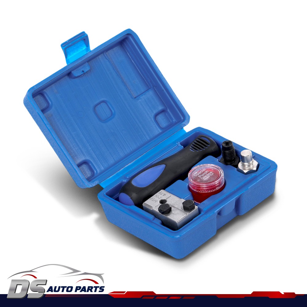 Universal Handheld Car 3/16» Single Flare W/Storage Brake Line Flaring Tool Kit