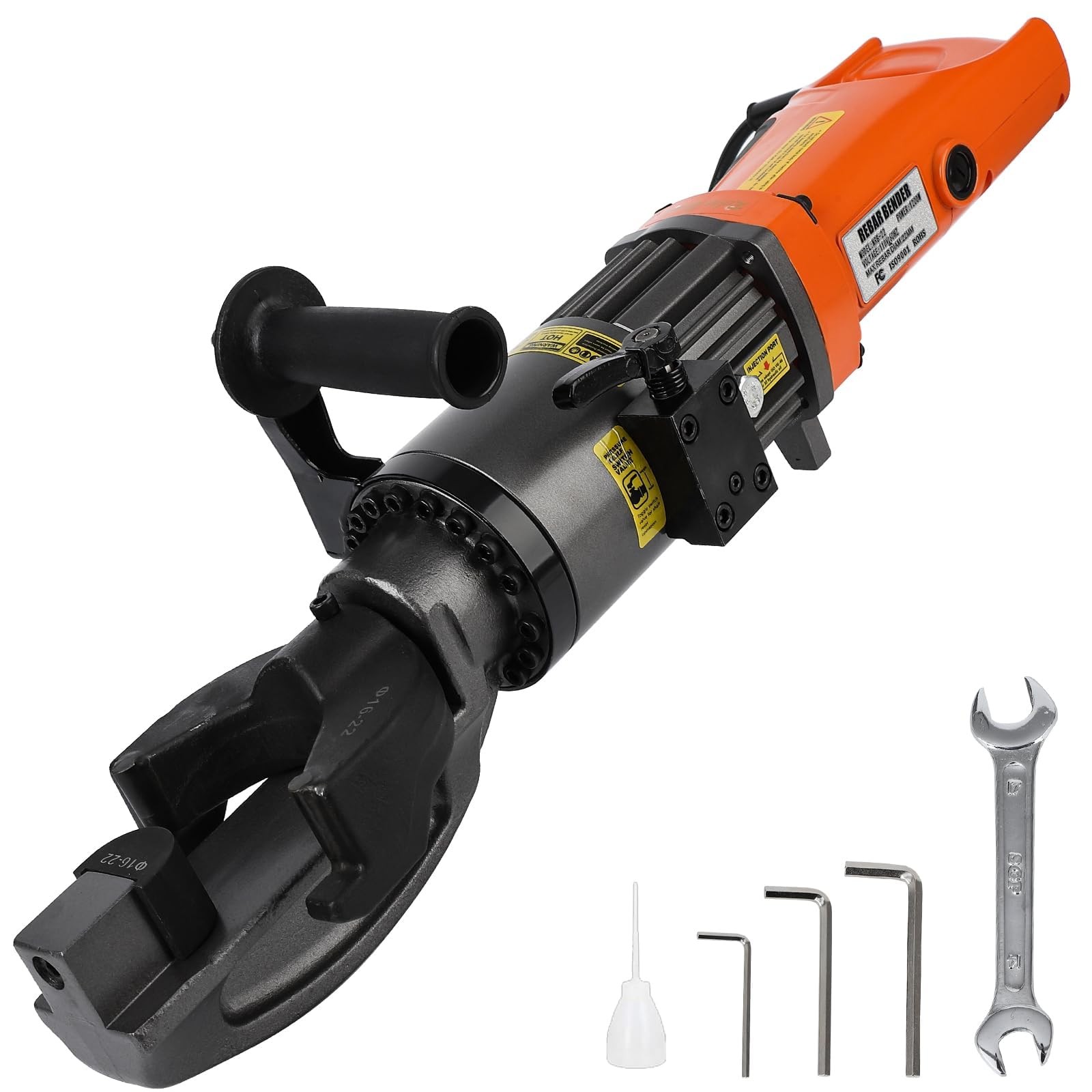 1200W Electric Rebar Bender 7/8″ (22mm) Hydraulic Portable Rebar Bending 110V