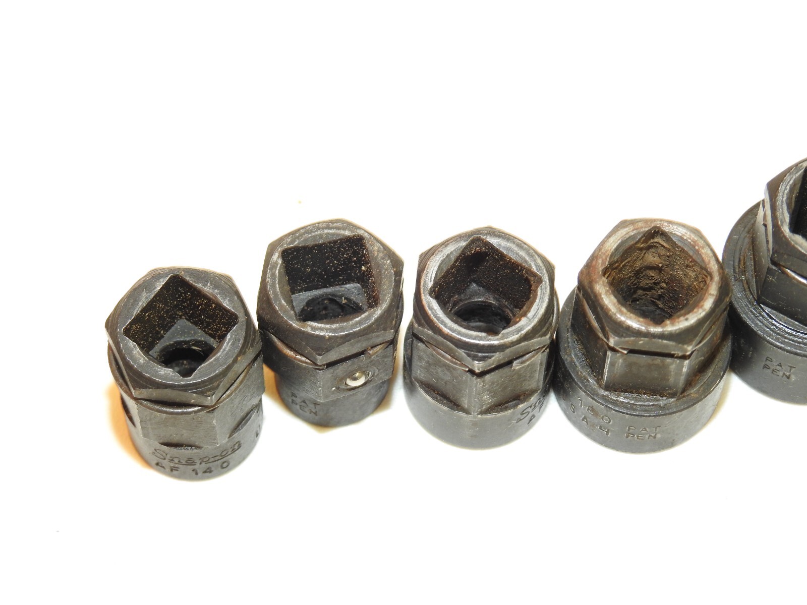AFR-100 1964-69 Snap On Low Clearance PASS THRU Ratcheting Socket Set