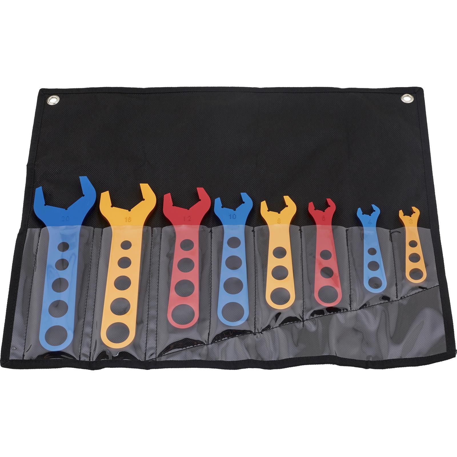 Speedway Motors CNC Machined Aluminum AN Wrenches, AN-3 to AN-20, Anodized