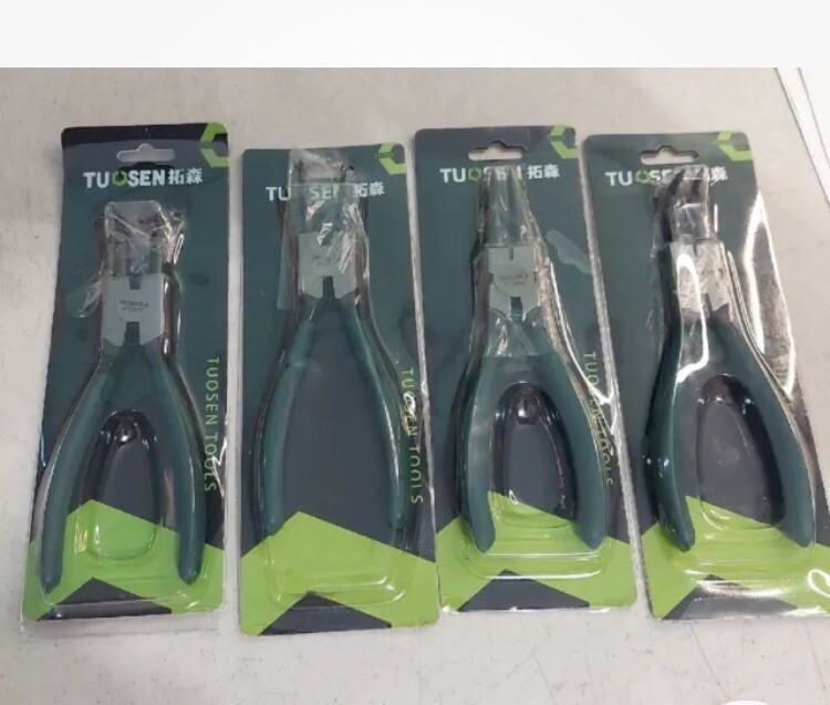 4PCS 7-inch Internal/External Snap Ring Pliers Set Heavy Duty Circlip Pliers Kit